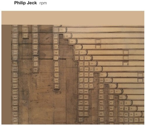 rpm 2CD by Philip Jeck album artwork