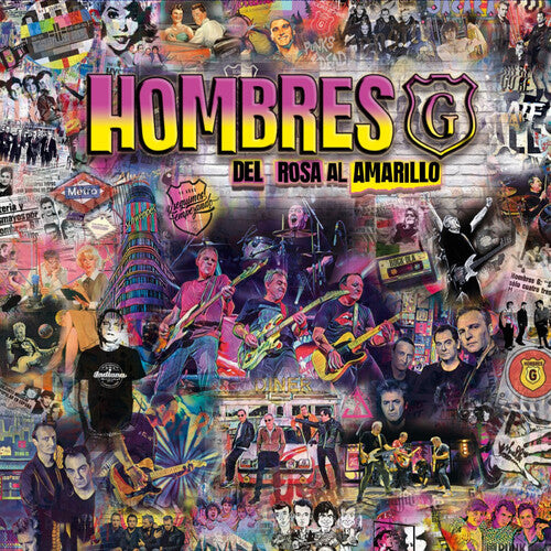 Del Rosa Al Amarillo 2LP by Hombres G album artwork