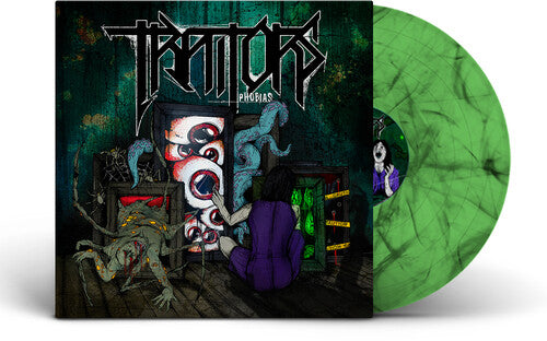 Phobias LP by Traitors album artwork