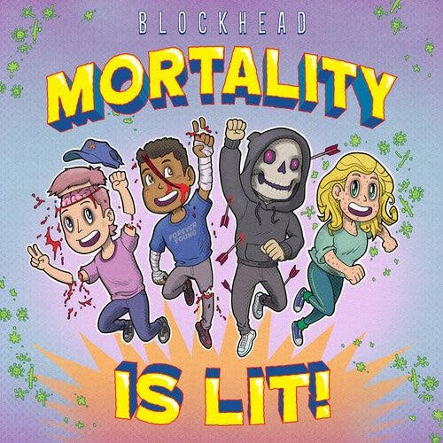 Mortality Is Lit 2LP by Blockhead album artwork