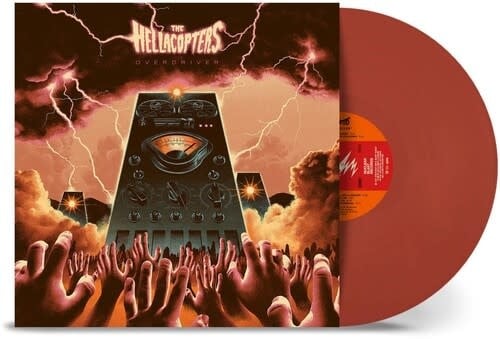 Overdriver LP by The Hellacopters album artwork