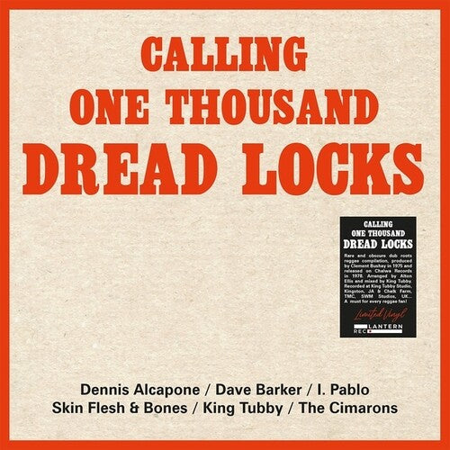 Calling One Thousand Dread Locks LP by Various Artists album artwork