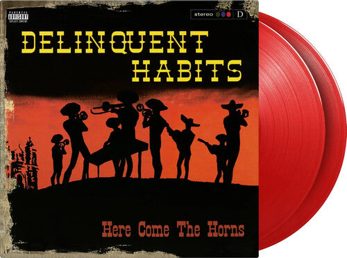 Here Comes The Horns 2LP by Delinquent Habits album artwork