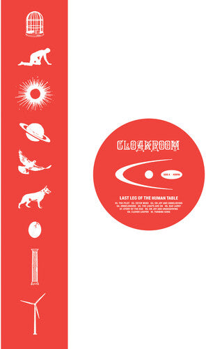 Last Leg of the Human Table LP by Cloakroom album artwork