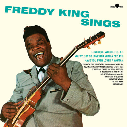 Sings LP by Freddy King album artwork