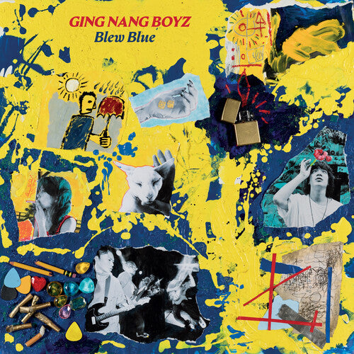 Blew Blue LP by Gang Nang Boys album artwork