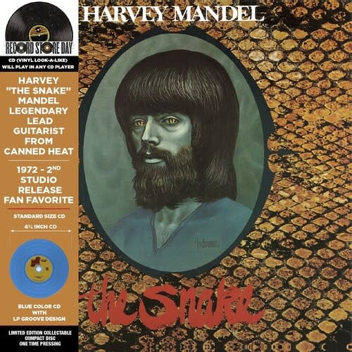 The Snake LP by Harvey Mandel album artwork