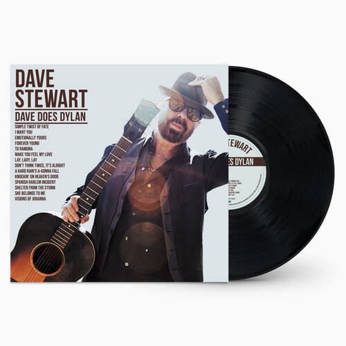 Stewart Sings Dylan LP by Dave Stewart album artwork