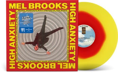 High Anxiety - Mel Brooks' Greatest Hits LP by John Morris album artwork