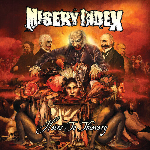 Heirs to Thievery LP by Misery Index album artwork