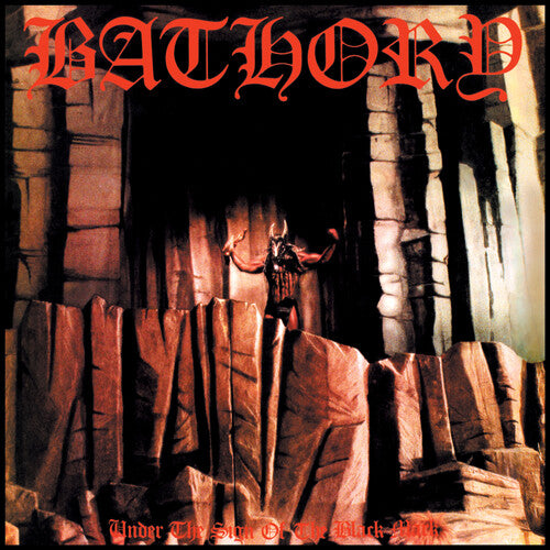 Under The Sign Of The Black Mark LP by Bathory album artwork