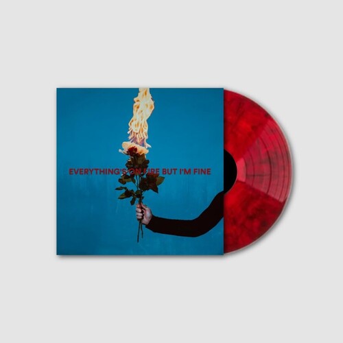 Everthing's On Fire But I'm Fine LP by As December Falls album artwork