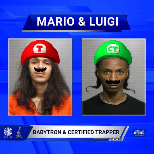 Mario & Luigi LP by Babytron & Certified Trapper album artwork