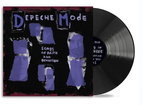 Songs of Faith and Devotion LP by Depeche Mode album artwork
