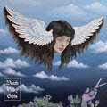 Sisters of the Moon/Fire and Brimstone 7" by Death Valley Girls album artwork