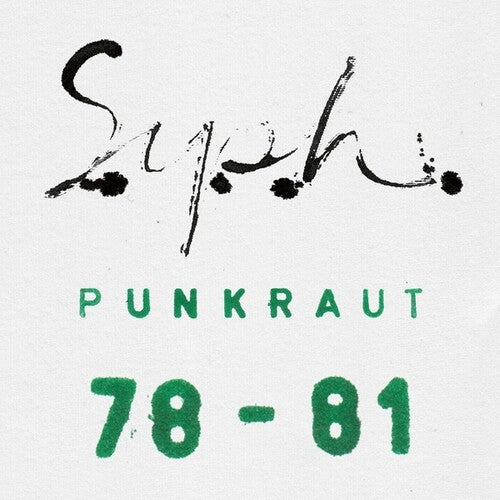 Punkraut 1978-81 LP by S.Y.P.H. album artwork