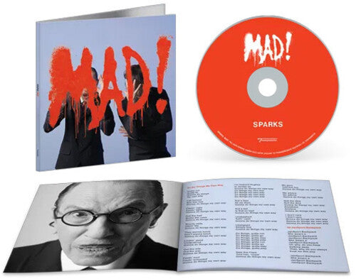 Mad! CD by Sparks album artwork