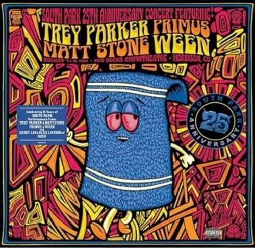 The 25th Anniversary Concert 3LP by South Park album artwork
