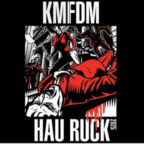 Hau Ruck LP by KMFDM album artwork
