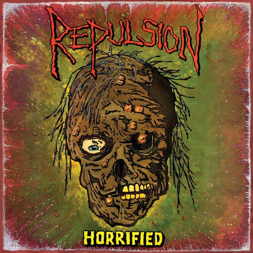 Horrified LP by Repulsion album artwork