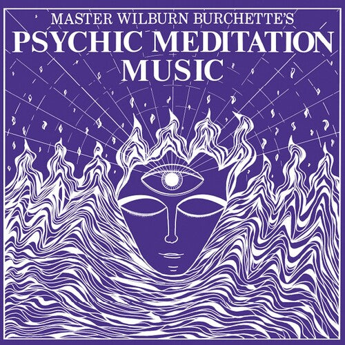 Psychic Meditation Music LP by Master Wilburn Burchette album artwork