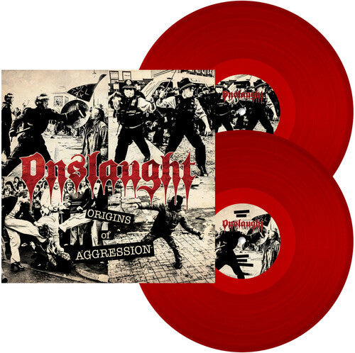 Origins Of Aggression 2LP by Onslaught album artwork