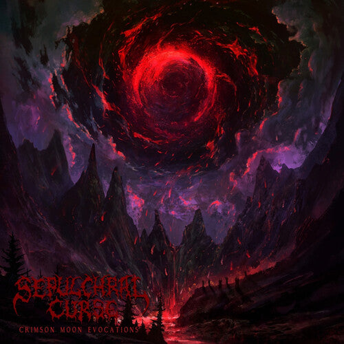 Crimoson Moon Evocations LP by Sepulchral Curse album artwork