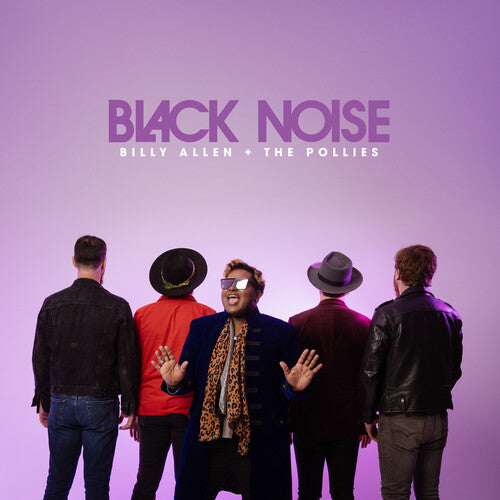 Black Noise LP by Billy Allen and the Pollies album artwork