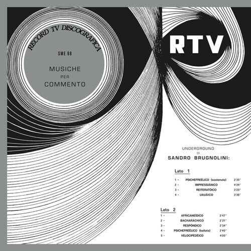 Underground LP by Sandro Brugnolini album artwork