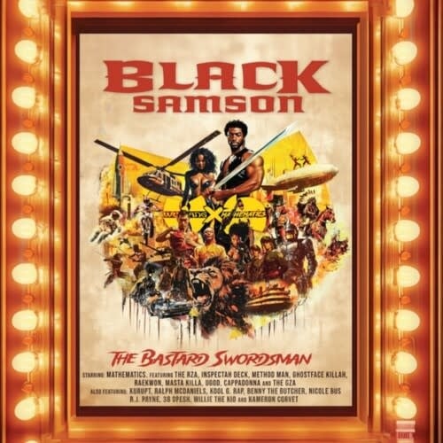Black Samson, The Bastard Swordsman: The Saga Continues LP by Wu-Tang and Mathematics album artwork