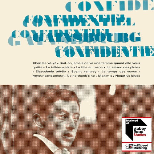 Confidentiel LP by Serge Gainsbourg album artwork