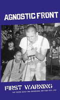 First Warning The 'United Blood'-Era Recordings, New York City, 1983 CASSETTE by Agnostic Front album artwork