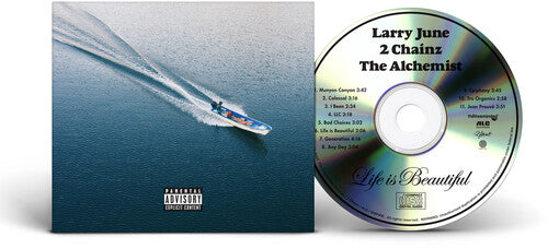 Life Is Beautiful CD by Larry June album artwork
