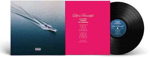 Life is Beautiful LP by Larry June album artwork