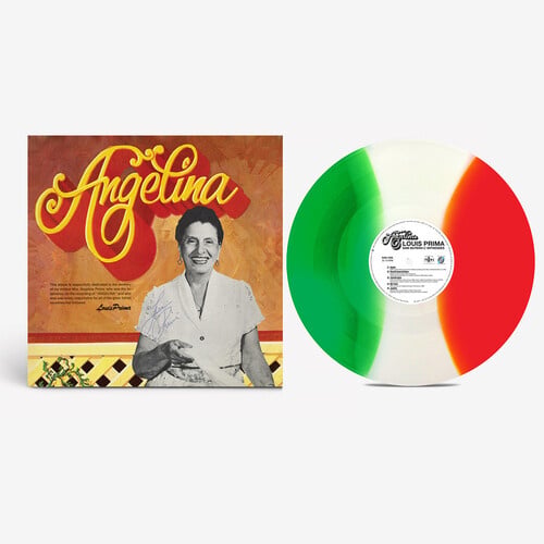 Angelina LP by Louis Prima album artwork