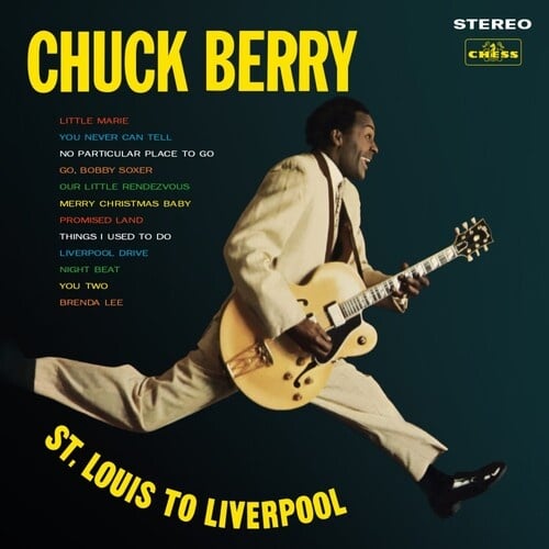 St. Louis to Liverpool LP by Chuck Berry album artwork