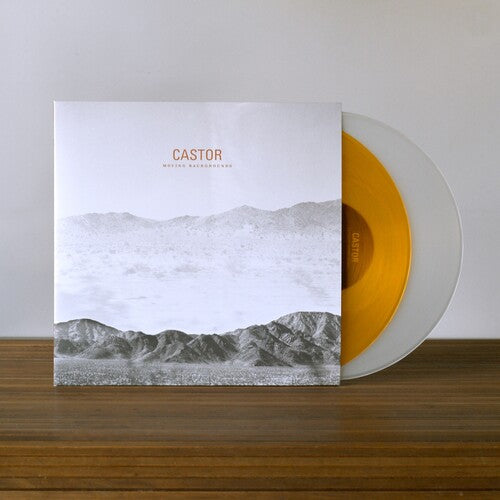 Moving Backgrounds (180 gram orange vinyl) 2LP by Castor album artwork