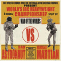 War of the Worlds LP by Bad Astronaut vs. Armchair Martian album artwork