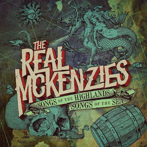 Songs of The Highlands, Songs of the Sea LP by The Real McKenzies album artwork