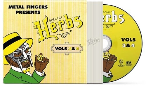 Metal Fingers Presents: Special Herbs Vol. 3 & CD by MF Doom album artwork