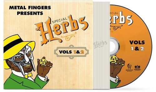 Metal Fingers Presents: Special Herbs Vol. 1 & CD by MF Doom album artwork