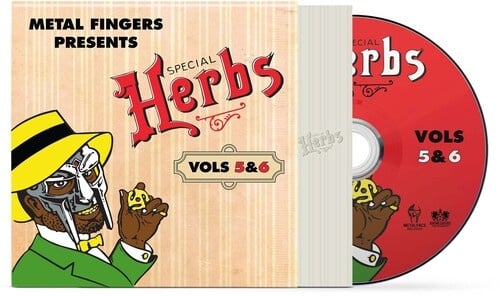 Metal Fingers Presents: Special Herbs Vol. 5 & CD by MF Doom album artwork
