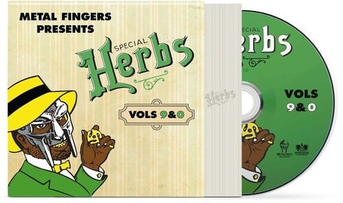 Metal Fingers Presents: Special Herbs Vol. 9 & CD by MF Doom album artwork