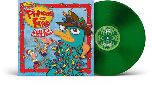 Phineas and Ferb: Holiday Favorites LP by Various album artwork