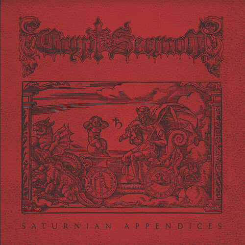 Saturnian Appendices CD by Crypt Sermon album artwork
