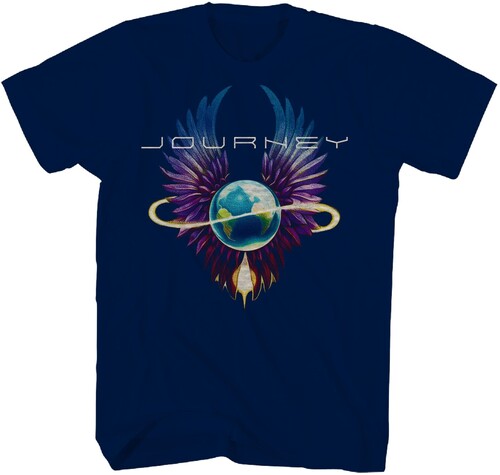 Journey - Infinity Wings T-Shirt Blue L by Journey album artwork