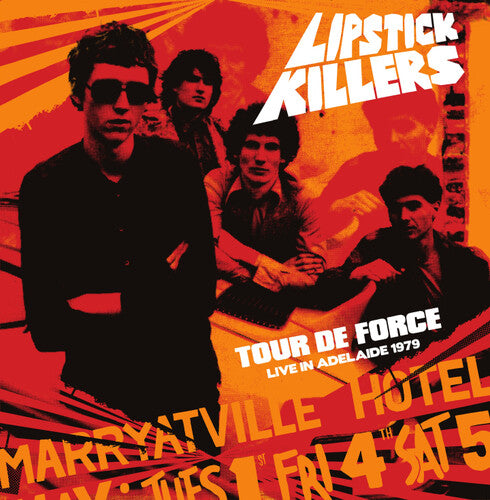 Tour De Force Live In Adelaide LP by Lipstick Killers album artwork