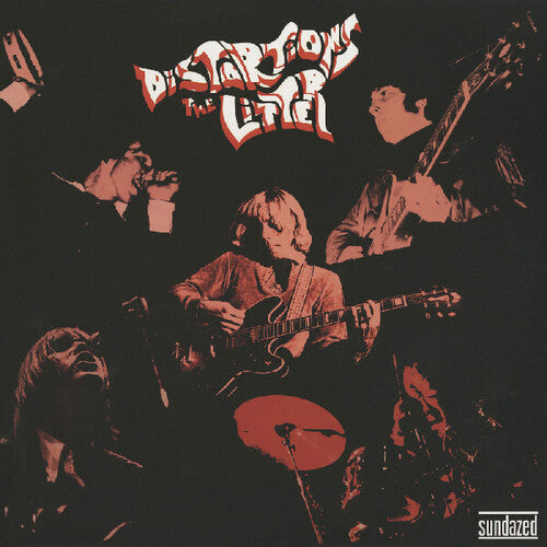 Distortions LP by The Litter album artwork