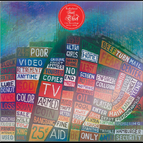Hail to the Thief Live Recordings 03-09 LP by Radiohead album artwork
