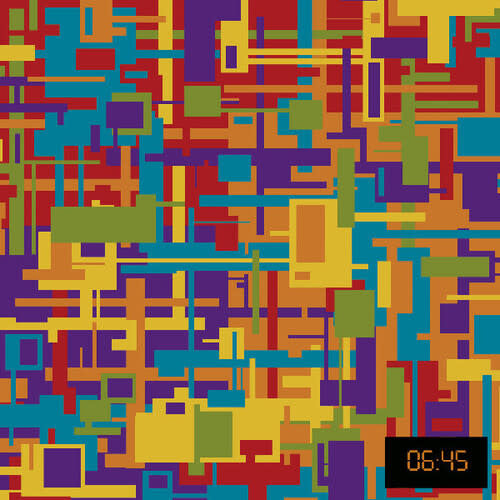 Purple On Time LP by U.S. Maple album artwork